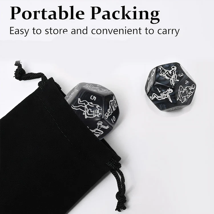 12-Sided Love Dice – Romantic Position Guide for Couples - Image 7