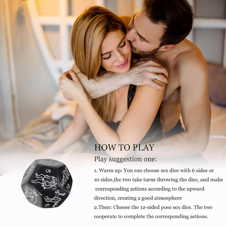 12-Sided Love Dice – Romantic Position Guide for Couples - Image 9