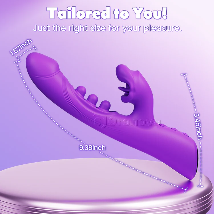 3-in-1 Kissing and Triple-Tap Vibrator – Clit & G-Spot Pleasure - Image 10