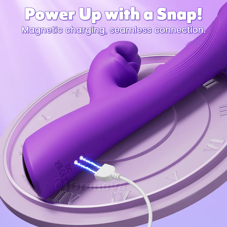 3-in-1 Kissing and Triple-Tap Vibrator – Clit & G-Spot Pleasure - Image 11