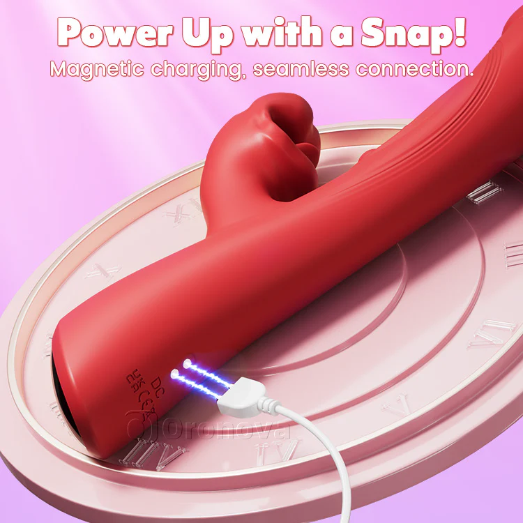3-in-1 Kissing and Triple-Tap Vibrator – Clit & G-Spot Pleasure - Image 6