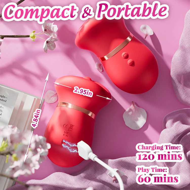 3-in-1 Mouth Vibrator – Suction, Licking & Vibration - Image 4