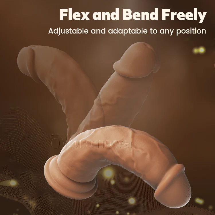 7-Inch Silicone Dildo with Suction Cup for Ultimate G-Spot, and Anal Stimulation - Image 4