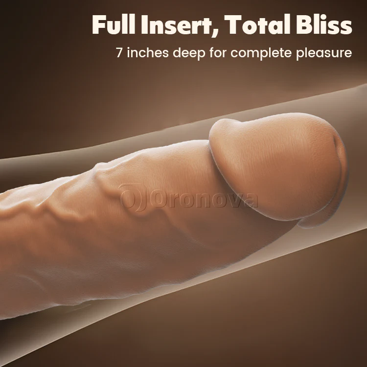 7-Inch Silicone Dildo with Suction Cup for Ultimate G-Spot, and Anal Stimulation - Image 5