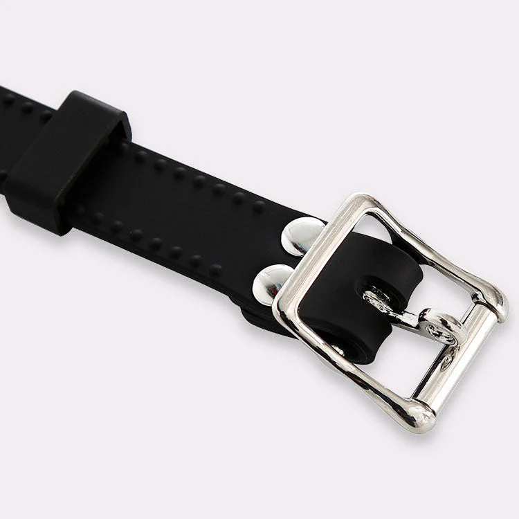 Adjustable Silicone Ball Gag – SM Bondage (S/M/L) - Image 5