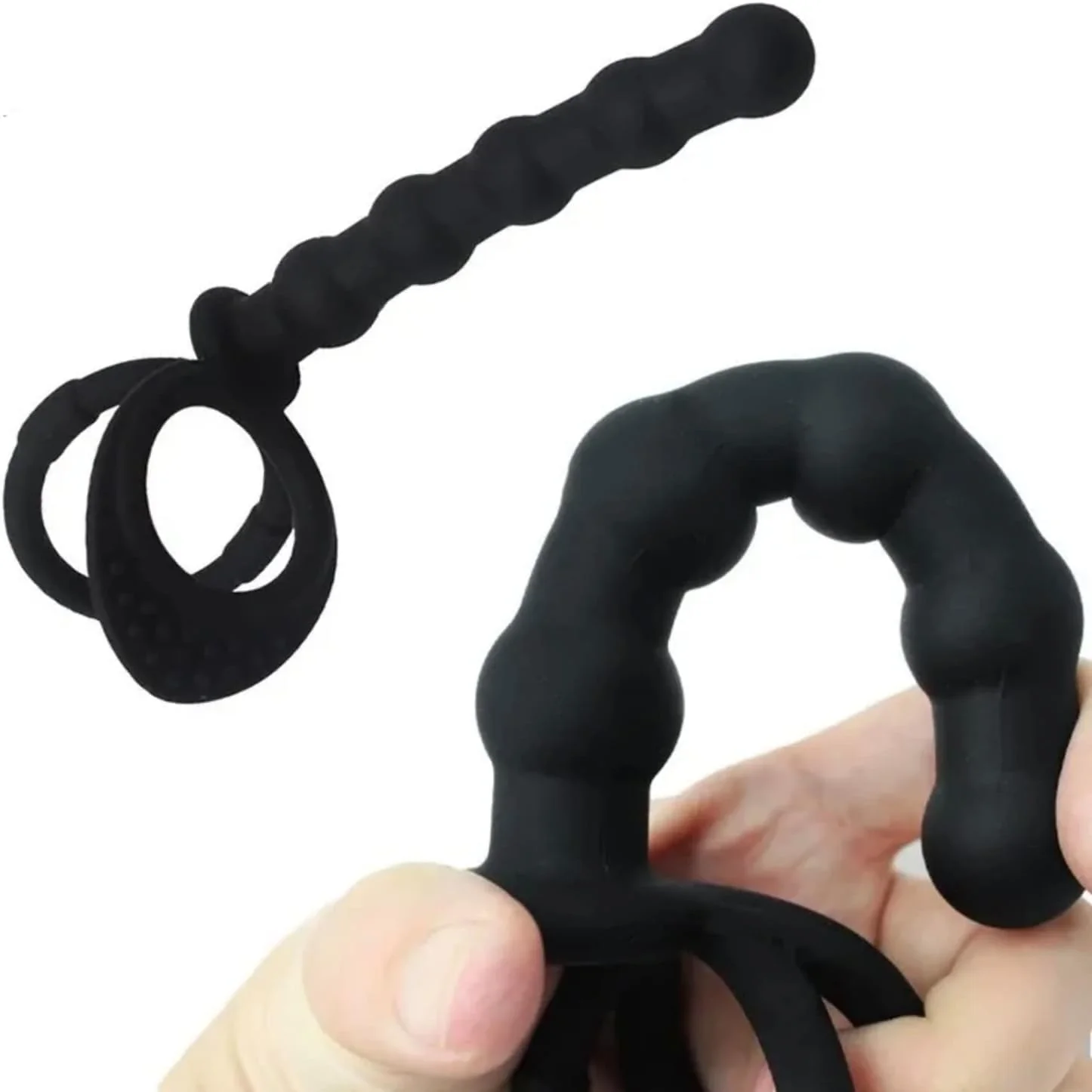 Anal Beads & Dual Rings – Enhanced Erection & Anal Stimulation - Image 2