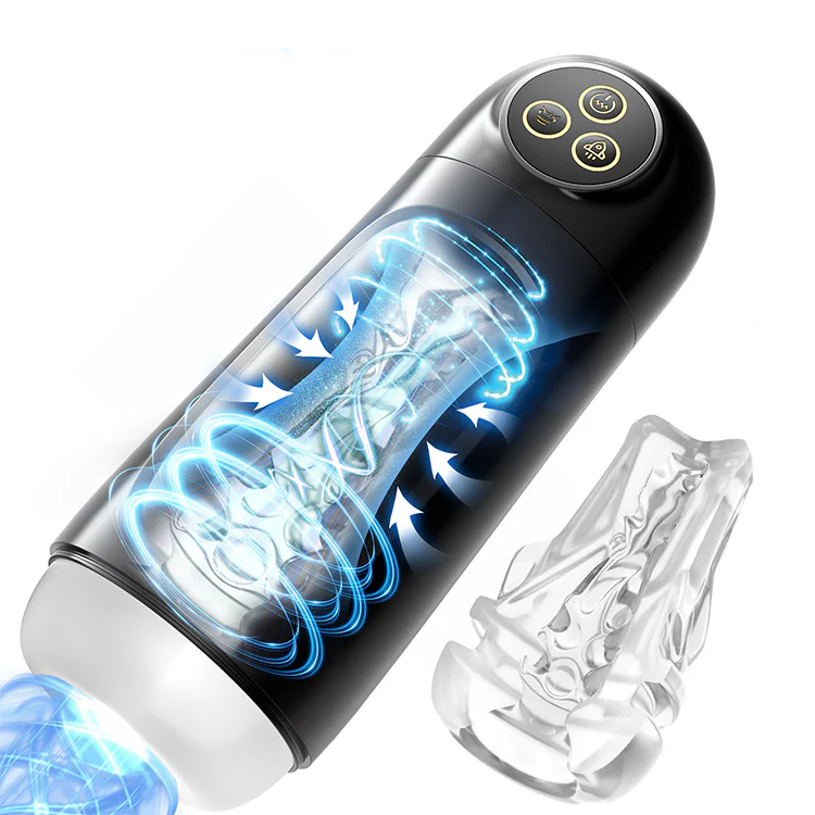 Automatic Male Masturbator – 9 Suction & Vibration Modes with Whirlpool Function - Image 3