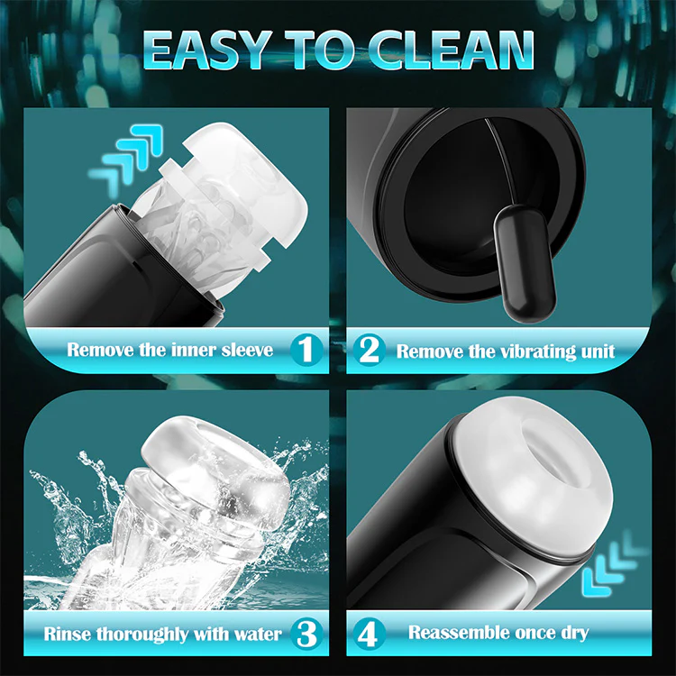 Automatic Male Masturbator – 9 Suction & Vibration Modes with Whirlpool Function - Image 8