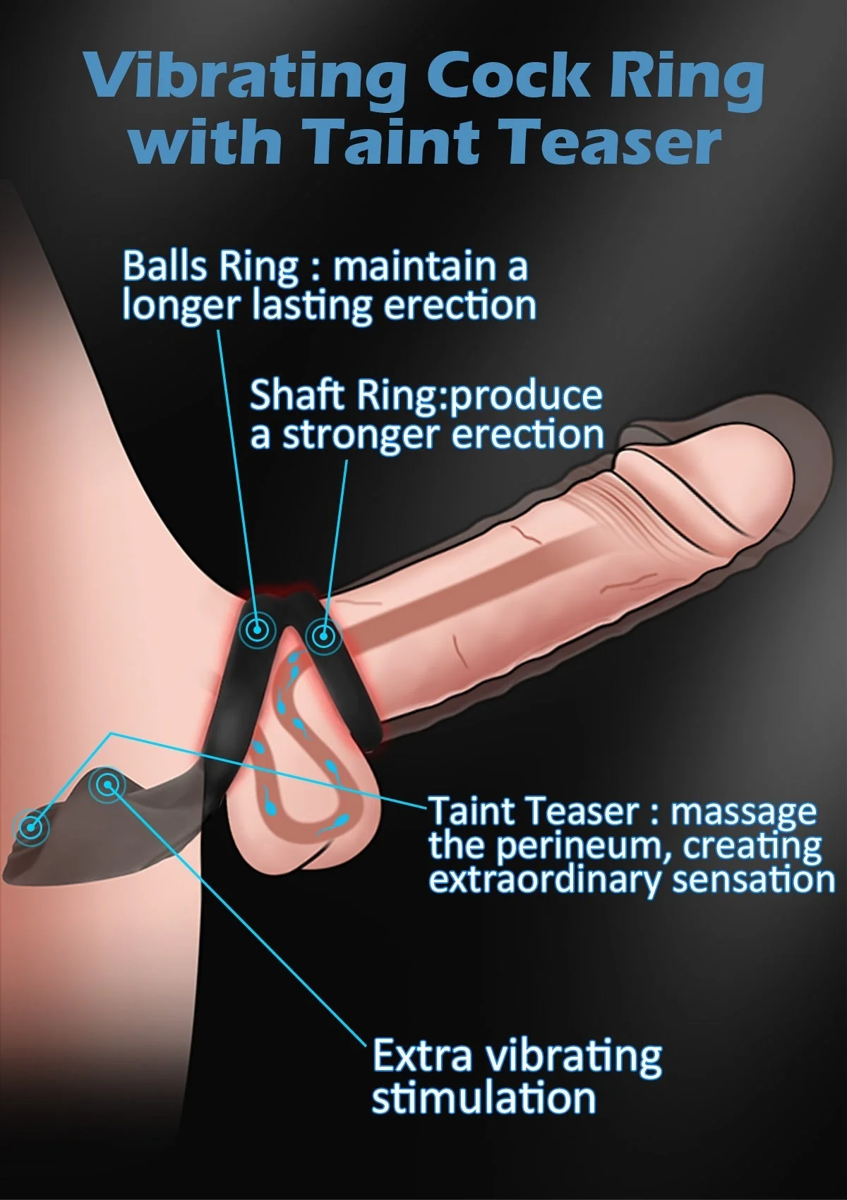 Vibrating Cock Ring - Image 3