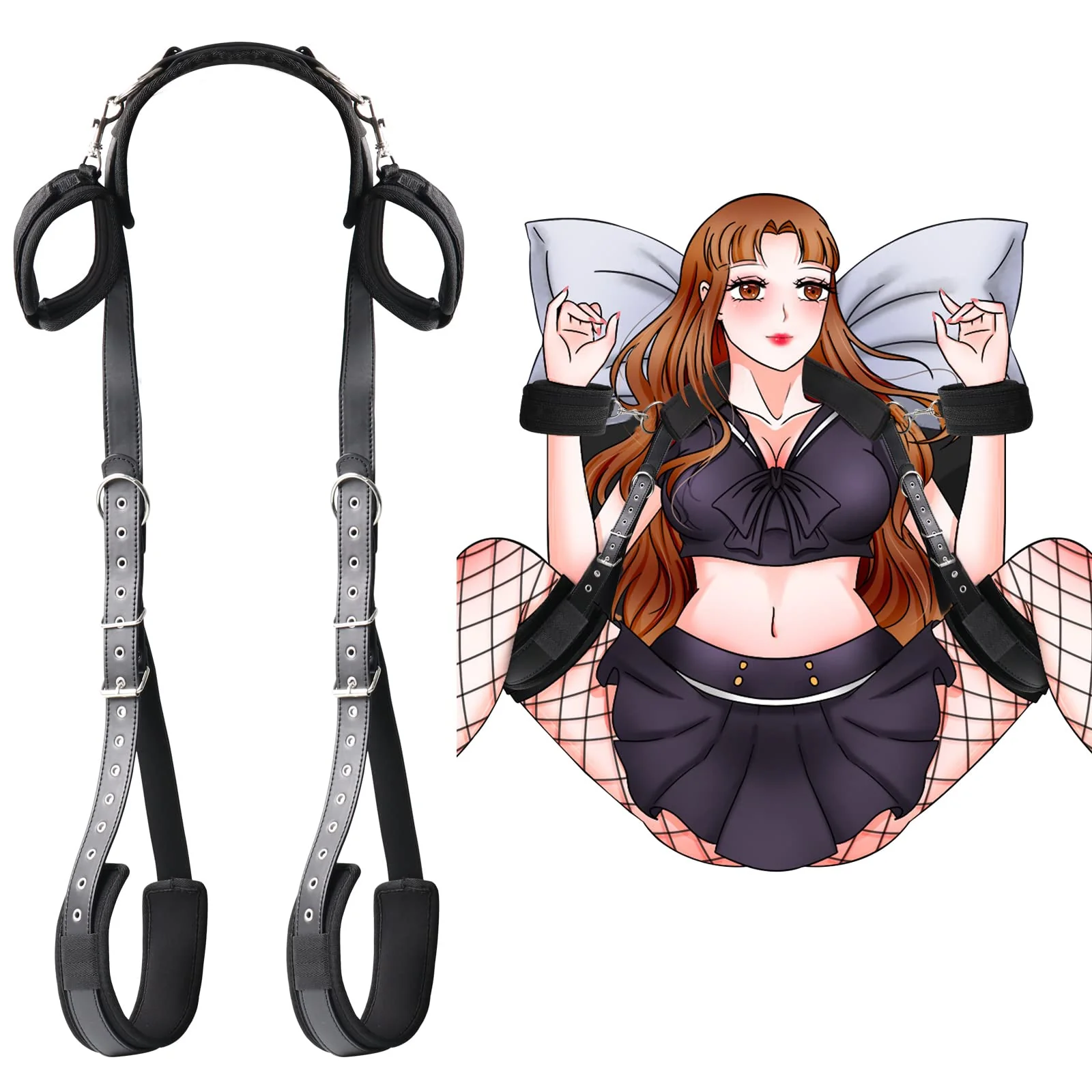 Adjustable BDSM Restraint Set for Advanced Bondage Play - Image 7