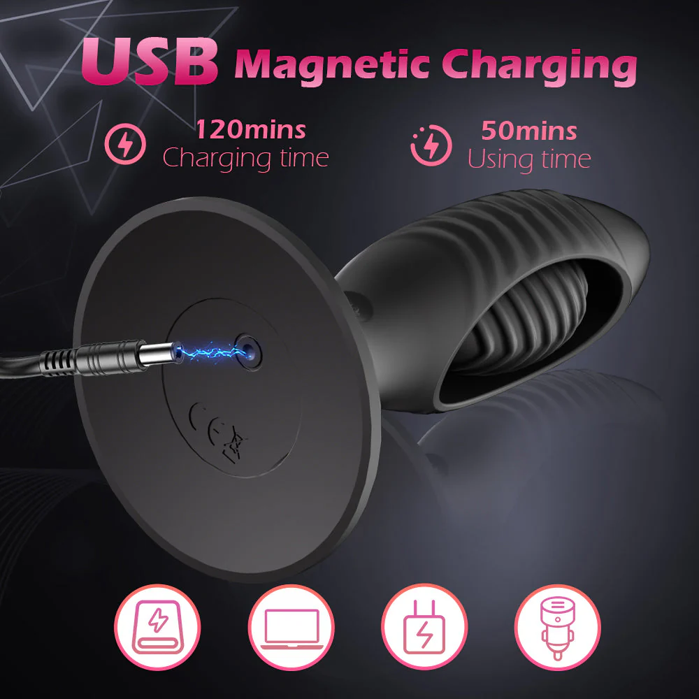 Anal Butt Plug with Vibration & App Control - Image 5