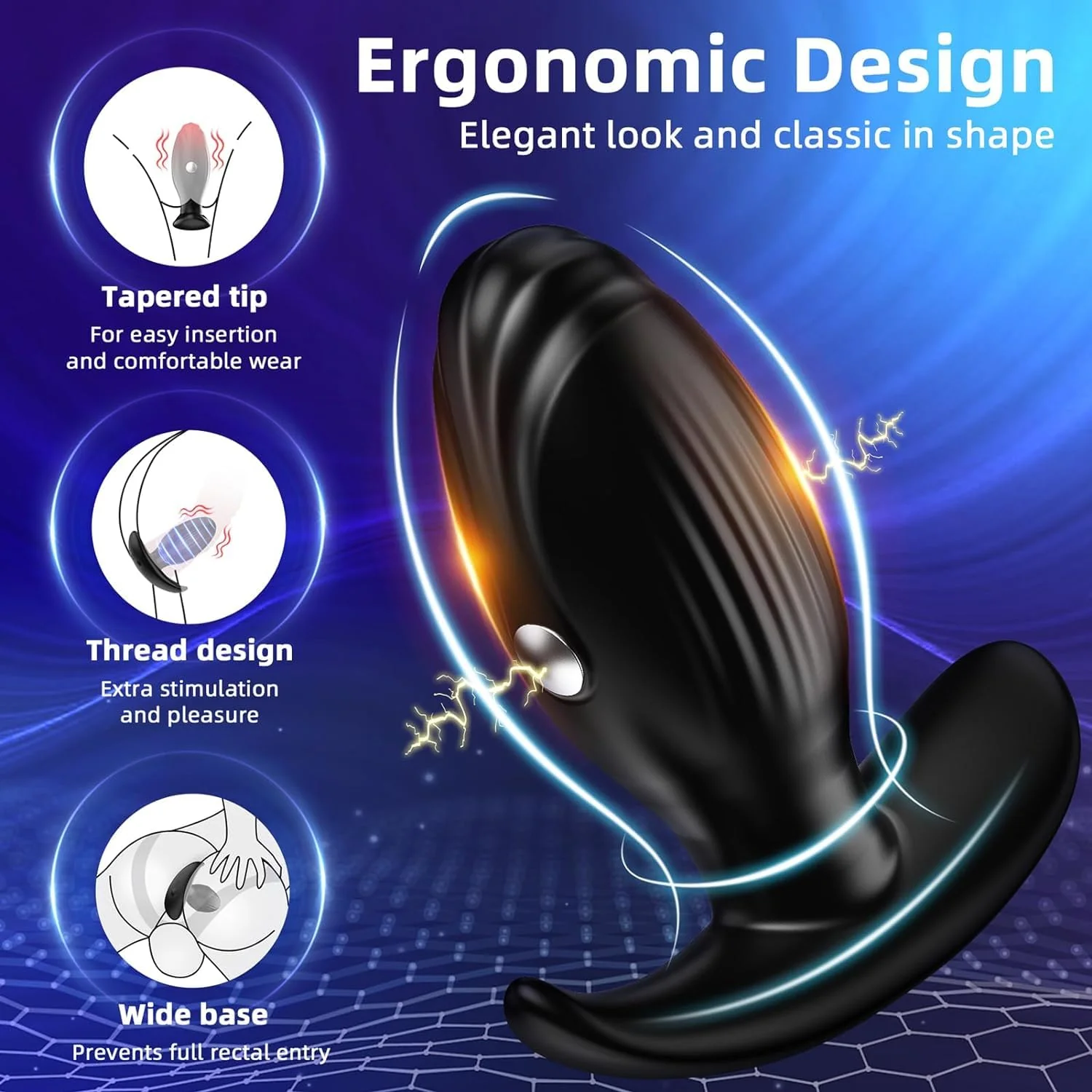 Electrical Vibrating Butt Plug - Image 5