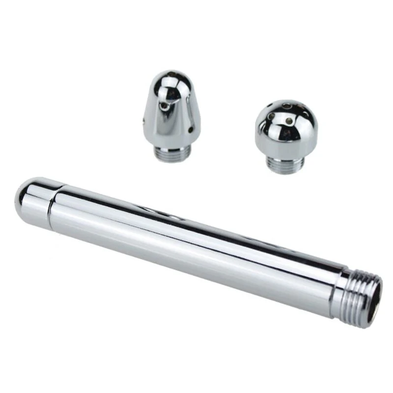 Cleaning Shower Head Metal Anus Enema Vaginal Wash Touch Cleaner - Image 4