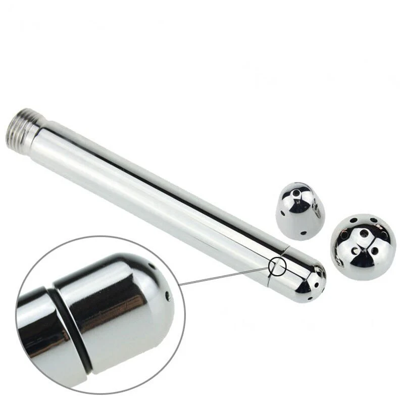 Cleaning Shower Head Metal Anus Enema Vaginal Wash Touch Cleaner - Image 6
