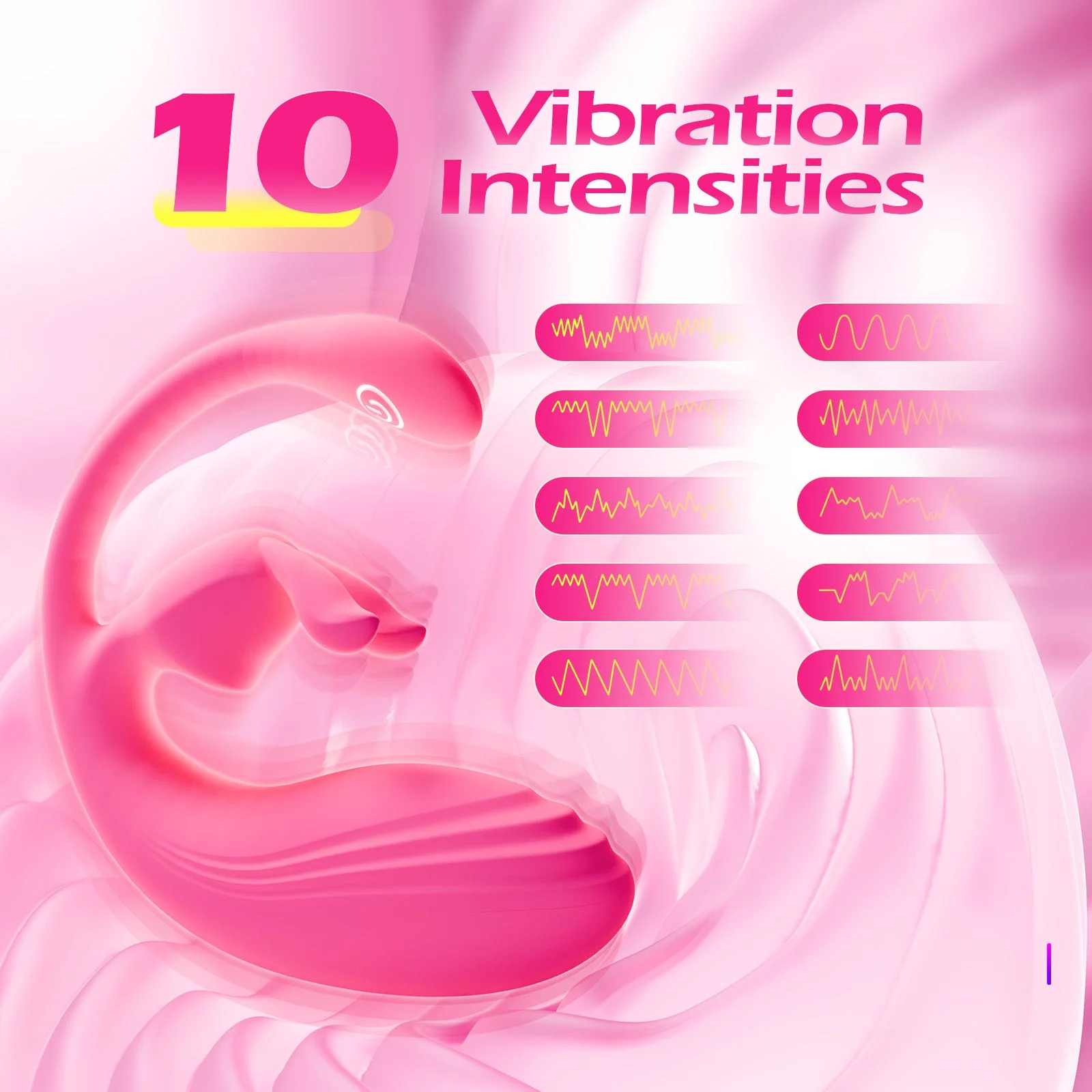 App Clitoral Vibrator with Dual Motors & Vibrating Modes - Image 3