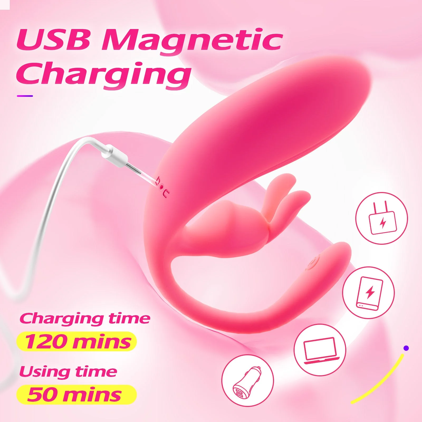 App Clitoral Vibrator with Dual Motors & Vibrating Modes - Image 5