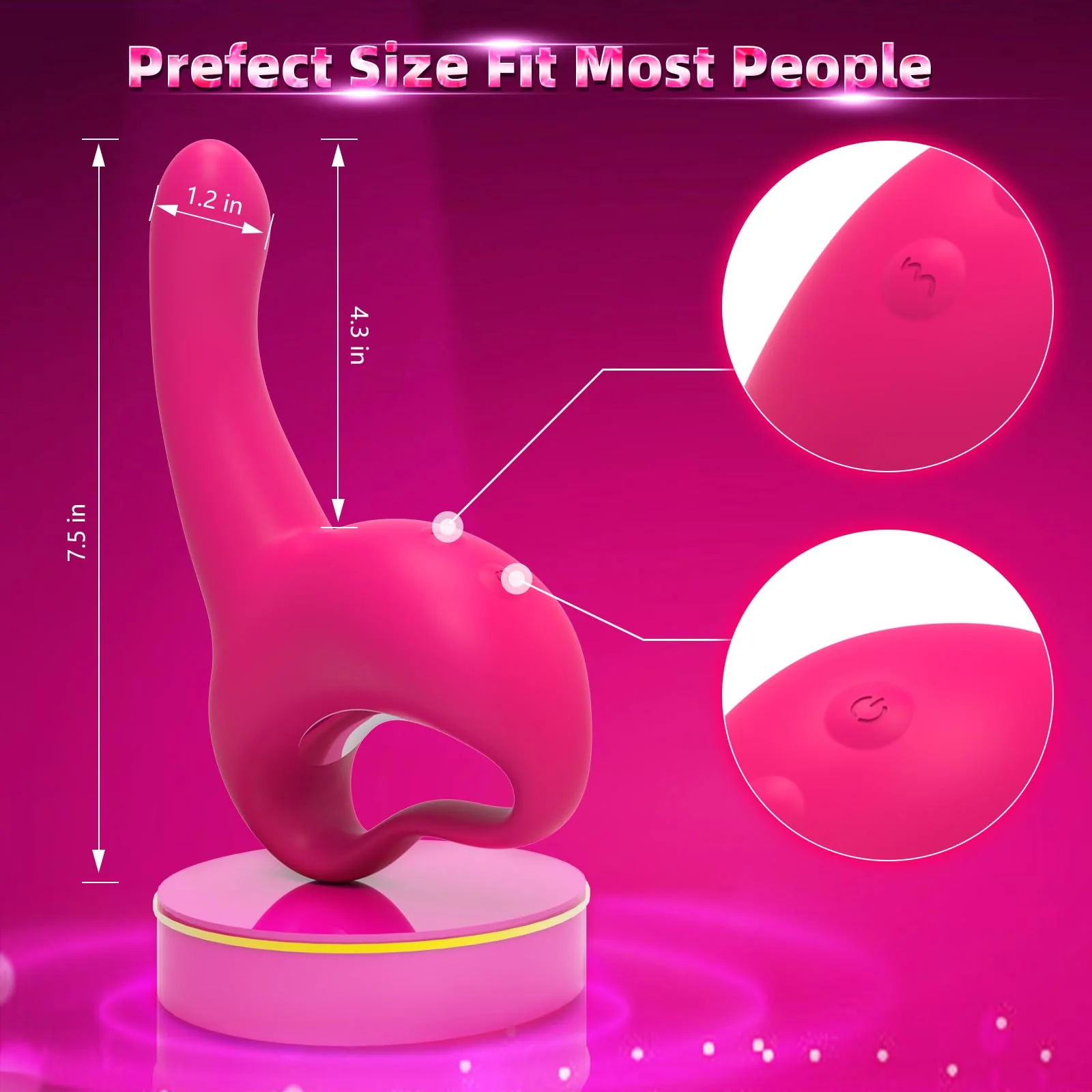 Diggle Prostate & Anal Vibrator – 10 Modes, G-Spot Stimulator - Image 3