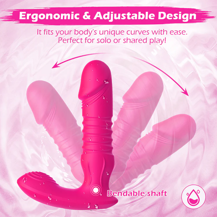 G Spot Dildo Vibrator with Thrusting & Vibrating Modes - Image 5
