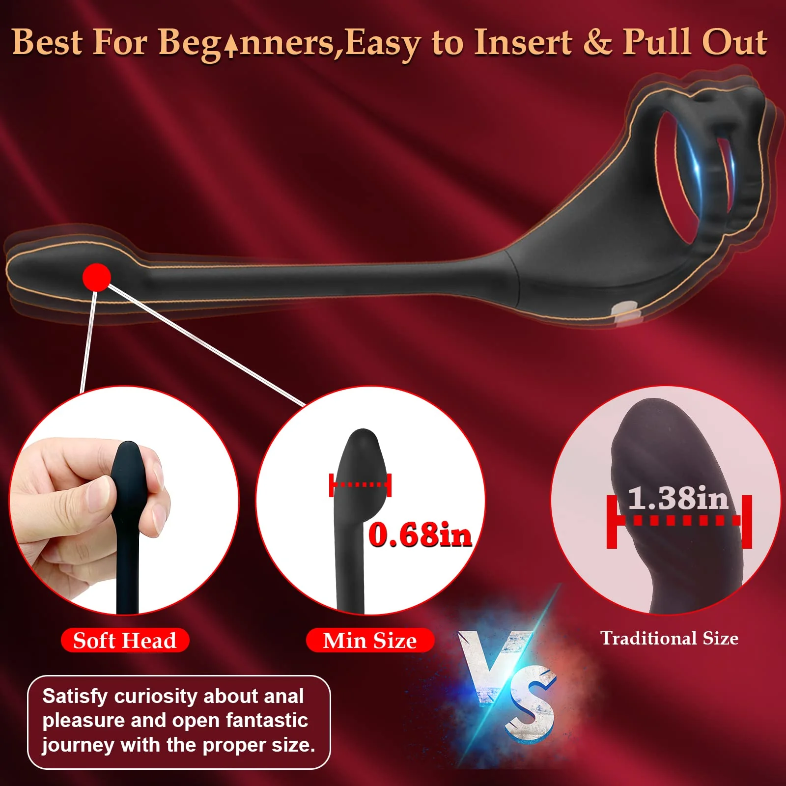 Double Delight Vibrating Penis Ring for Dual Sensations - Image 4