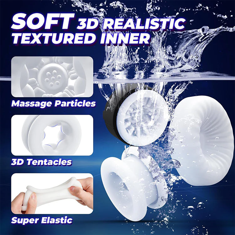 Dual-Action Thrusting & Rotating Male Masturbator - Image 6