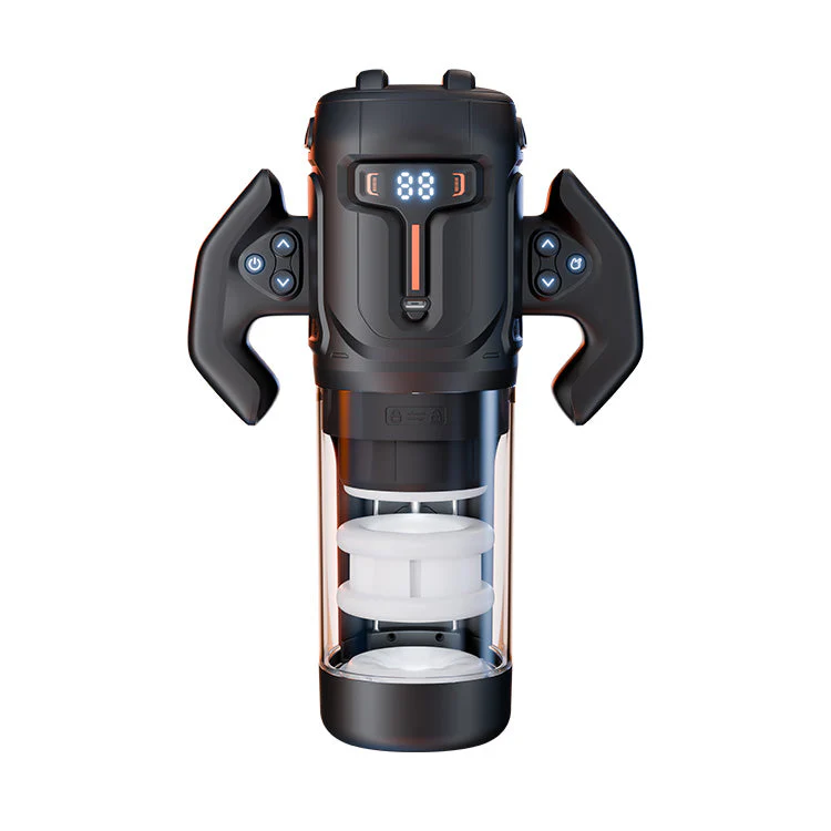 Dual-Action Thrusting & Rotating Male Masturbator - Image 8