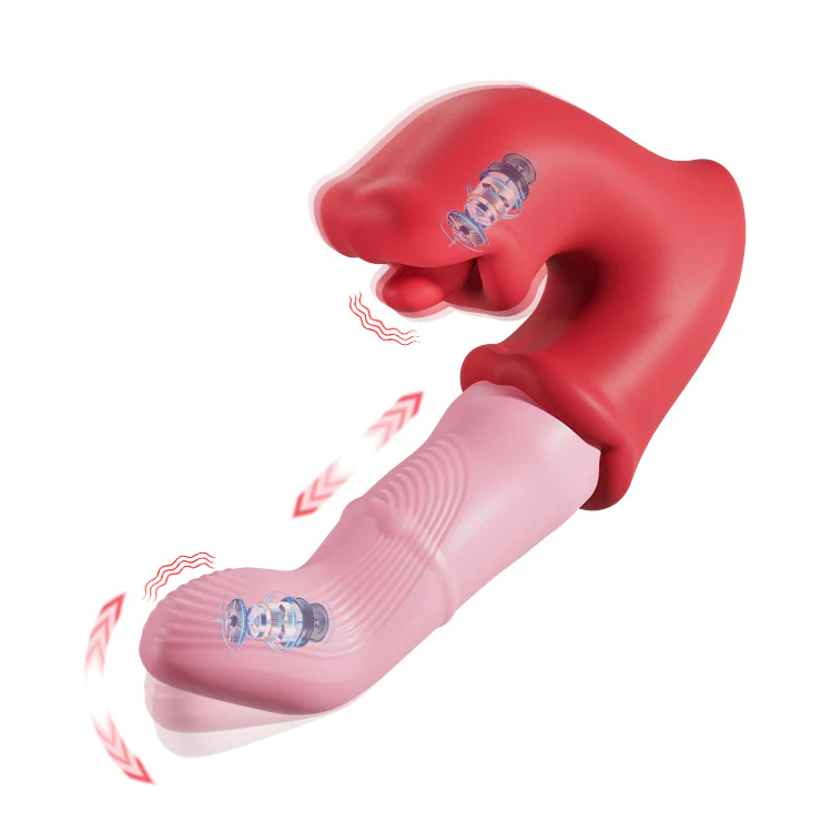 G-Spot & Clitoral Pleasure Vibrator – Tongue Licking, Waterproof - Image 3
