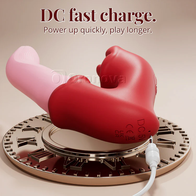 G-Spot & Clitoral Pleasure Vibrator – Tongue Licking, Waterproof - Image 9