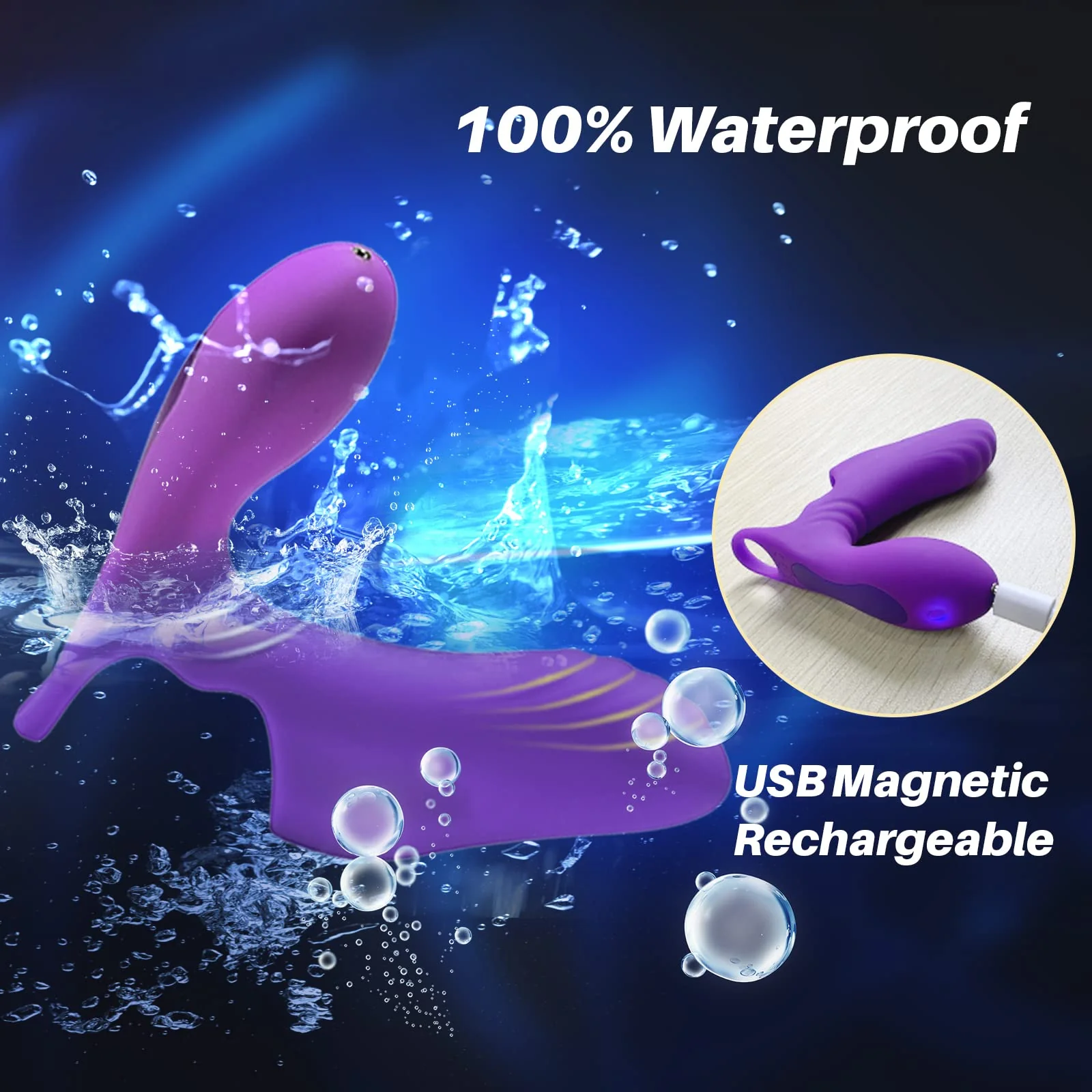 Dual Sensation Clit Vibrator with Suction & Vibration - Image 2