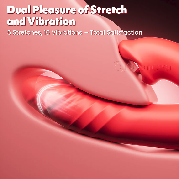 Dynamic Bliss Wave - Ultimate G Spot Pleasure Toy with Adjustable Biting and Stretching - Image 3