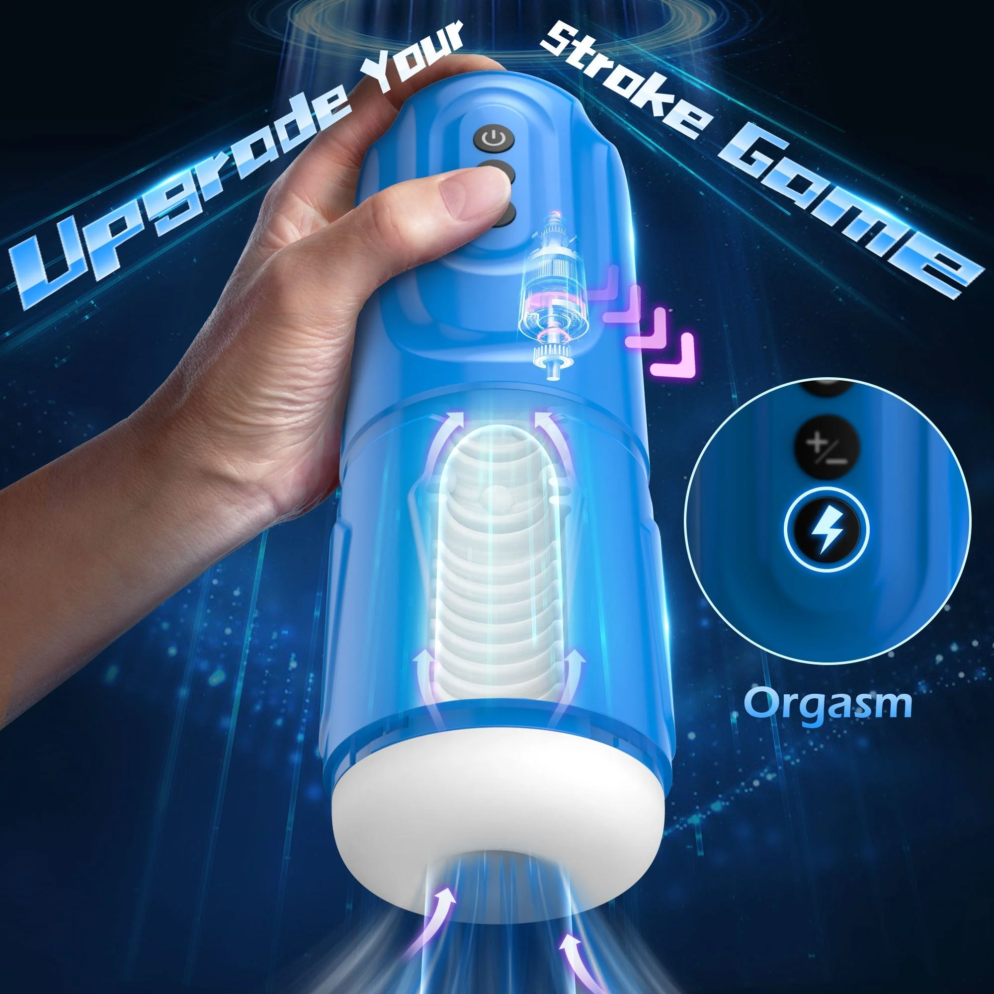 Thrusting Masturbator with Vibration - Image 3