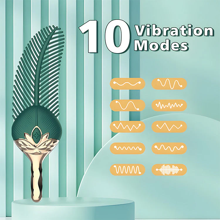 Feather Vibrator – Silent, Powerful & 10 Modes of Pleasure - Image 4