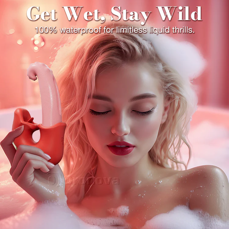Flapping Clit Vibrator – Licking & Teasing Functions, Waterproof - Image 9