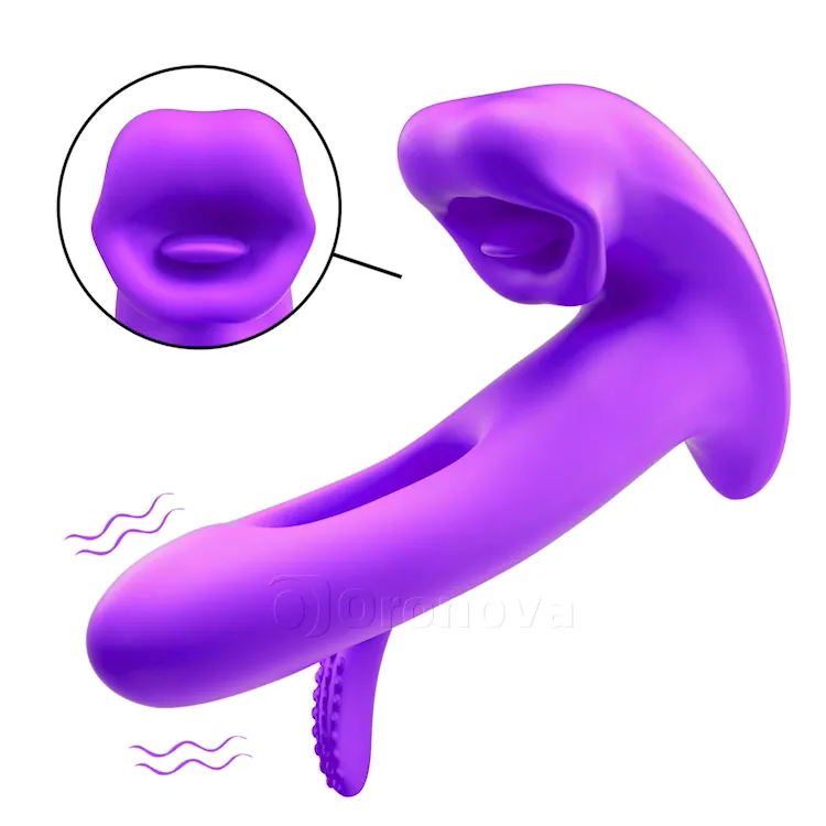 Flapping G spot Vibrator with Kissing Mouth & Vibration - Image 10