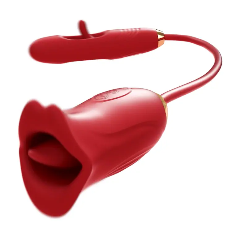 Flapping G spot Vibrator with Kissing Mouth & Vibration - Image 8