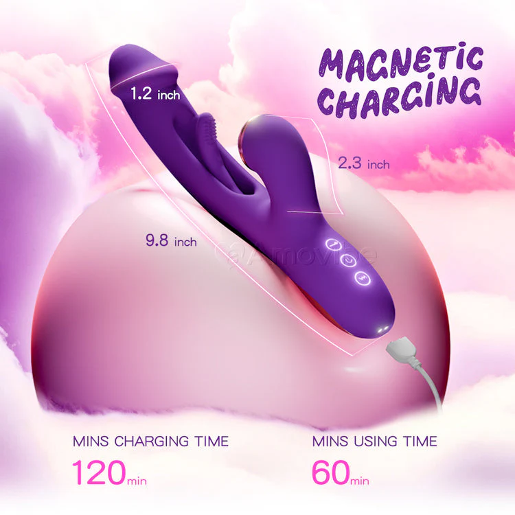 G spot Vibrator with Interchangeable Silicone Sleeves for Tapping, Tickling, and Licking Functions - Image 7