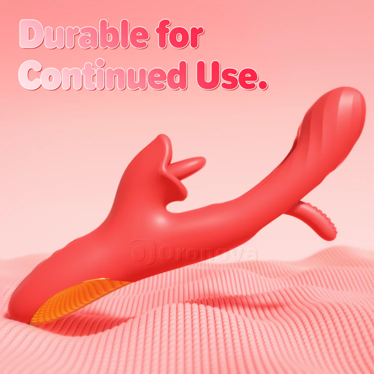G Spot Tongue Licking Vibrator with Flapping & Rotating - Image 10
