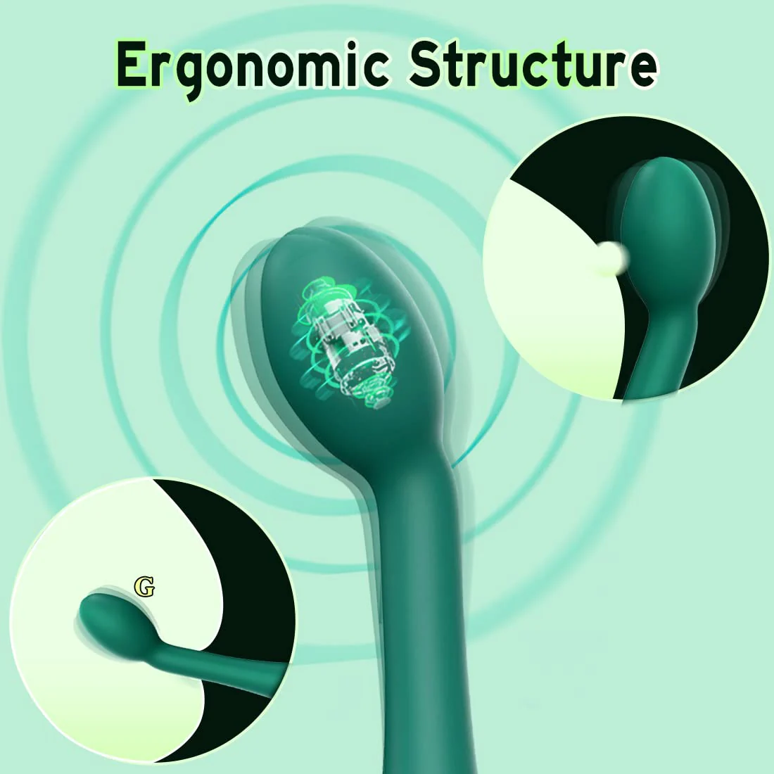 Aeliana - HighImpact G Spot Vibrator with Clitoral Focus - Image 3