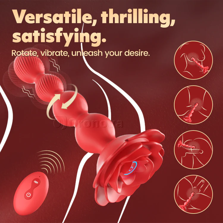 Anal Bead Vibrator with 10 Vibrations - Image 5