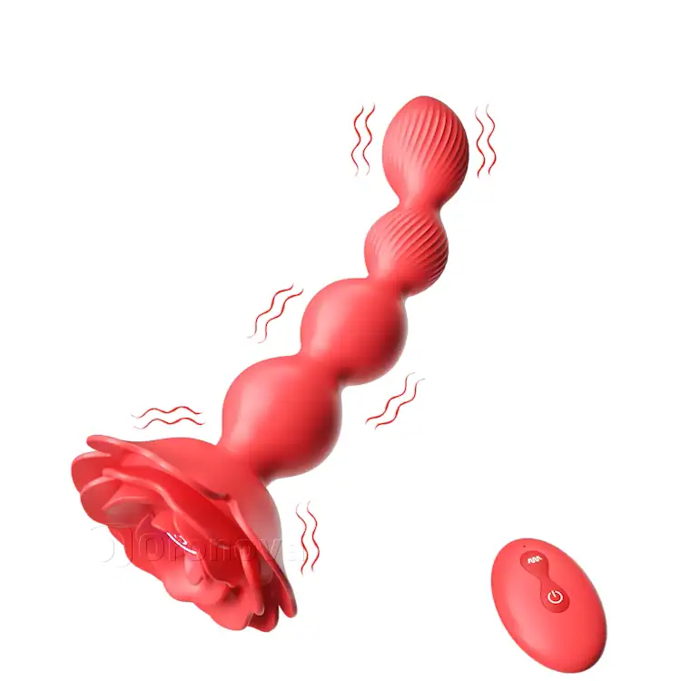 Anal Bead Vibrator with 10 Vibrations - Image 9