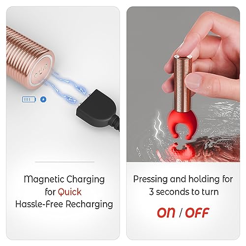 Mini Clitoral Vibrator with Interchangeable Sleeves - Image 4