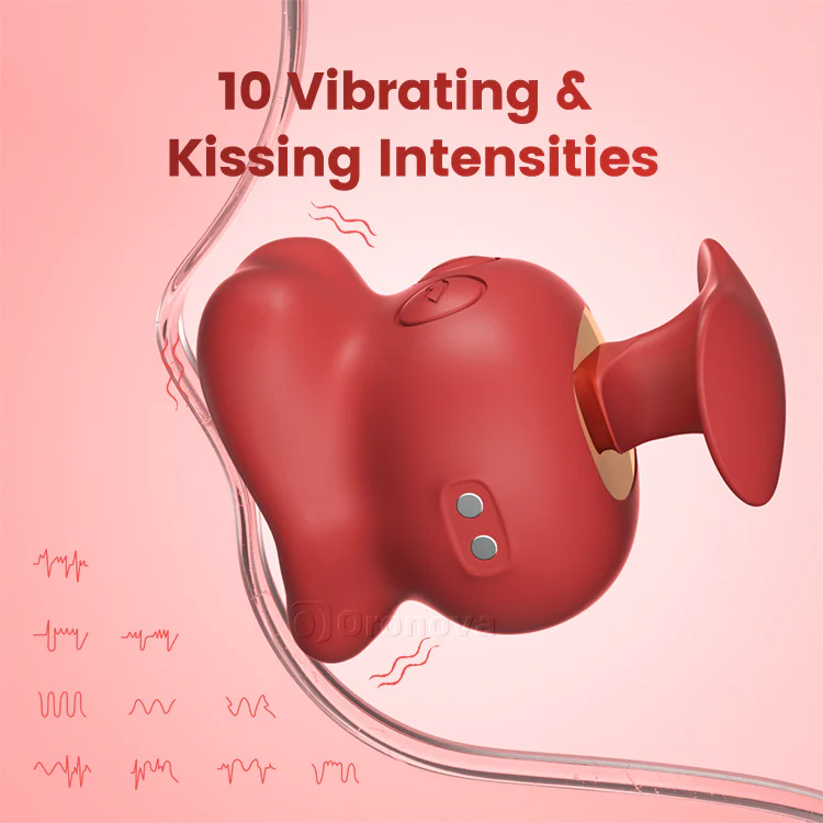 Finger Grip Vibrator with 10 Kissing & Vibrating - Image 4