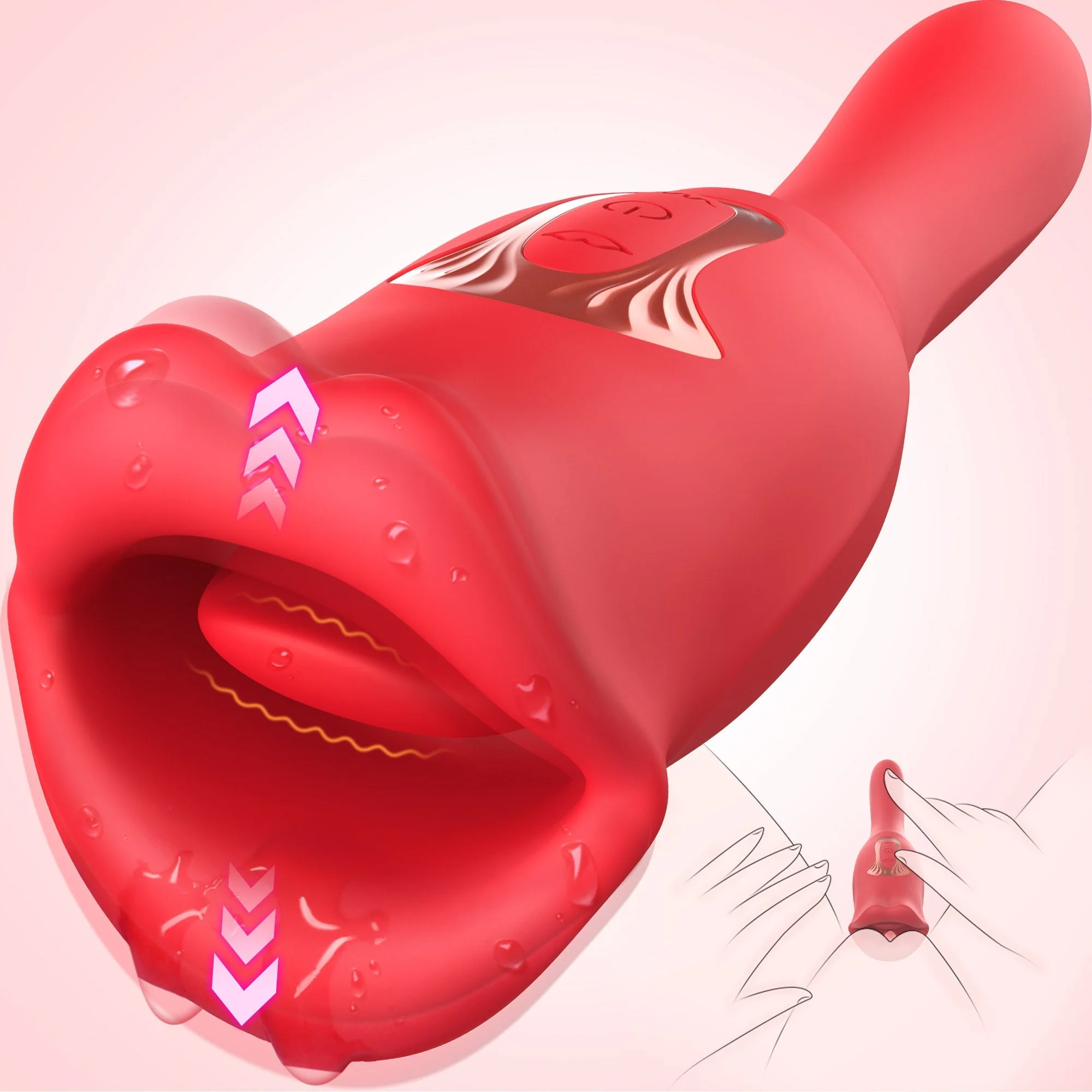 Licking Motion Clitoral Vibrator with Modes - Image 2