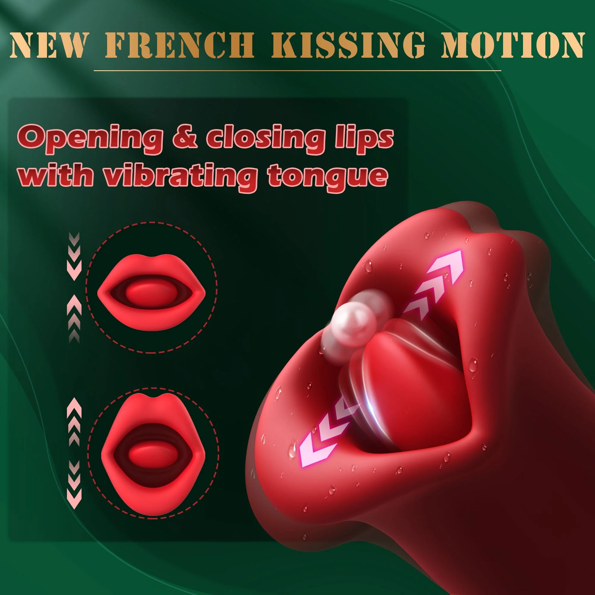 Licking Motion Clitoral Vibrator with Modes - Image 8