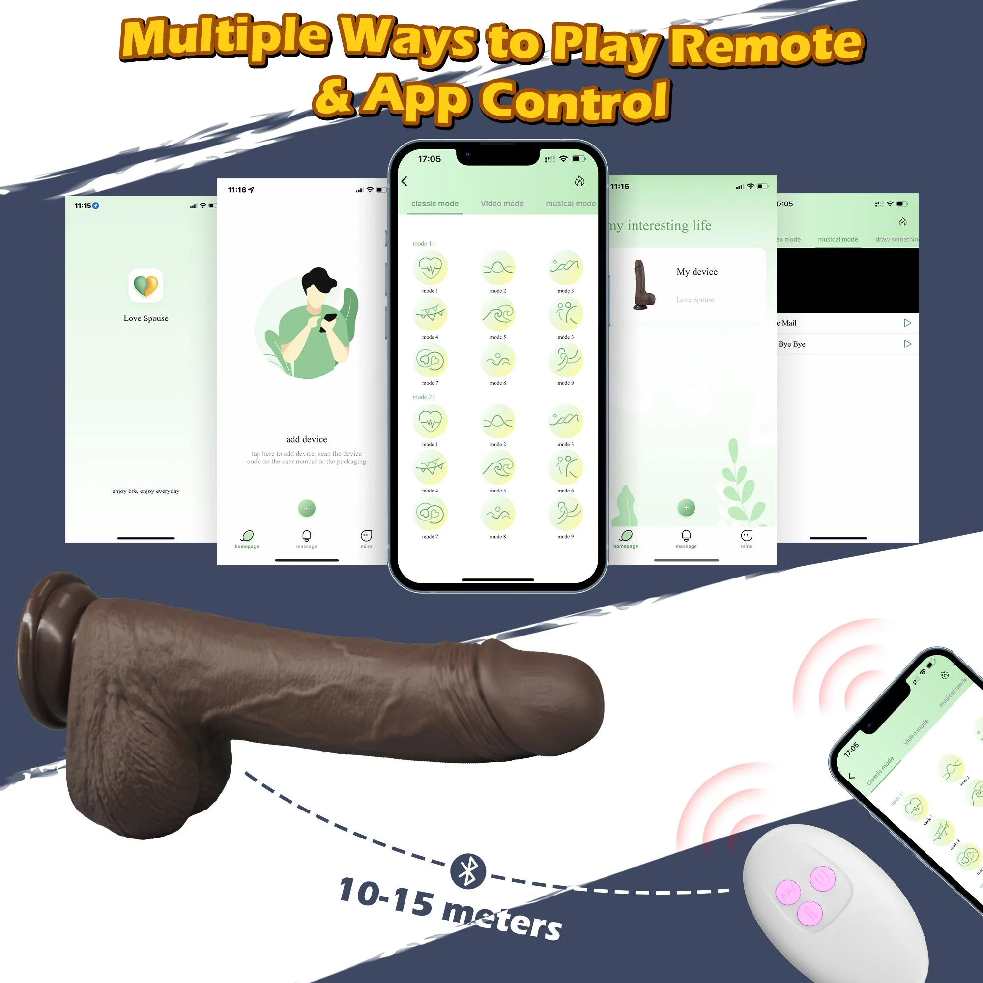 8 Inch 21cm Lifelike Realistic Vibrating Dildo for Ultimate Pleasure - Image 4