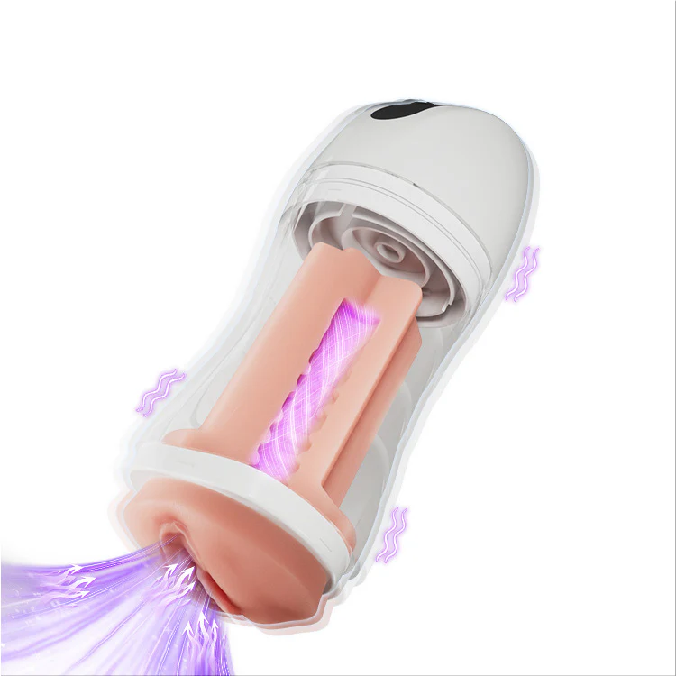 Male Automatic Suction Vibrating Masturbator – 10 Stimulation Modes - Image 2