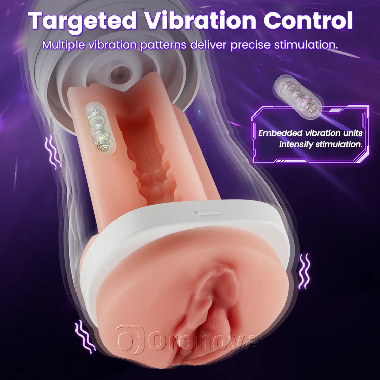 Male Automatic Suction Vibrating Masturbator – 10 Stimulation Modes - Image 4