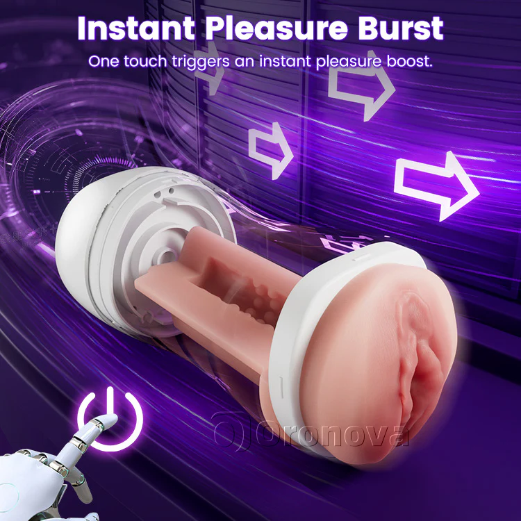 Male Automatic Suction Vibrating Masturbator – 10 Stimulation Modes - Image 5
