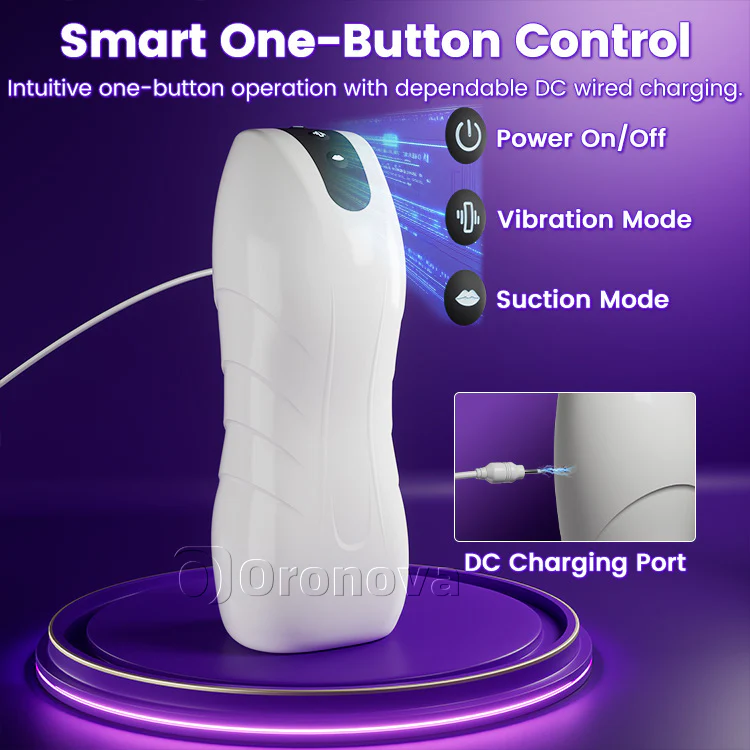 Male Automatic Suction Vibrating Masturbator – 10 Stimulation Modes - Image 7