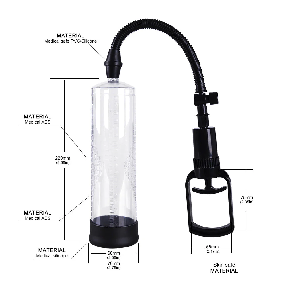 Manual Vacuum Penis Pump for Enhancement & Performance - Image 8