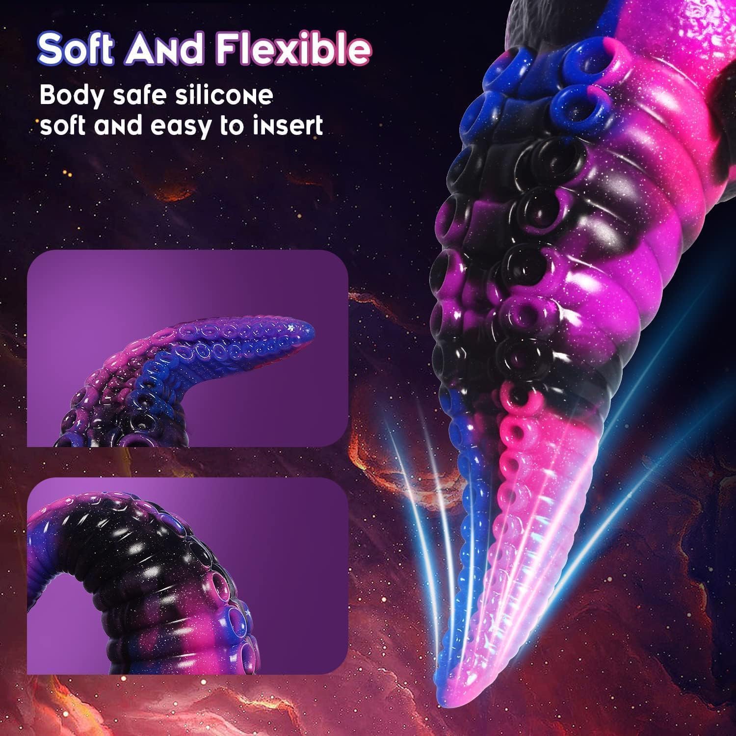 Monster Silicone Anal Dildo with Strong Suction Cup - Image 4